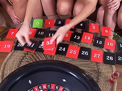 100% real video of amateur people playing group sex game
