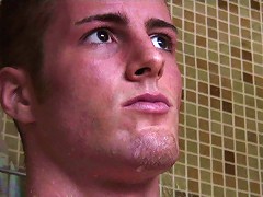 RC Ryan is in the shower, washing as the camera pans slowly over his muscles and big soft cock. This is truly a ch