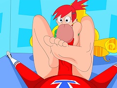 Foot fetish sex in Fosters Home For Imaginary Friends