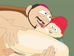 Broflovski couple from South Park busted banging